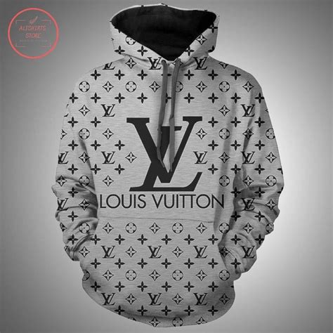 louis vuitton grey hoodie.